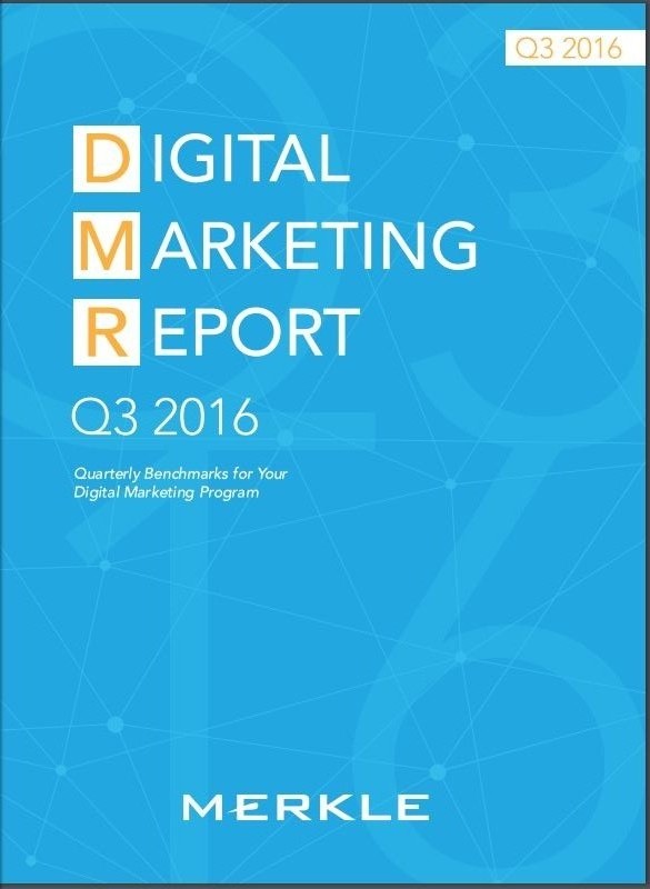Merkle releases the latest trends happening in global digital marketing. its report takes a detailed look for Q3 of 2016 performance across digital channels including paid search, SEO, product ads, CSEs, programmatic and social media. ,Digital Marketing in Q3 2016