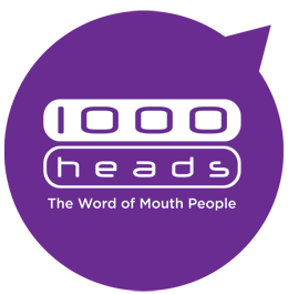 1000 Heads is the word of mouth people helping brands to be more social, talk to people and to be talked about by people.