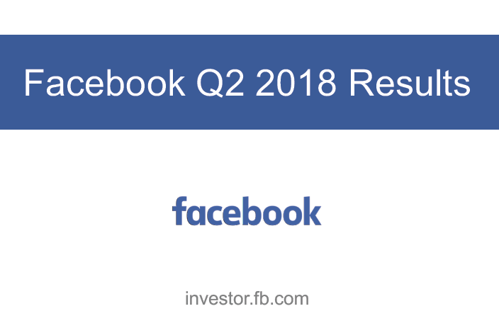 Facebook Q2 2018 Earnings | Facebook 3 | Digital Marketing Community