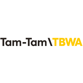 Tam-Tam\TBWA is an agency that offers all services in marketing communication. Affiliated with one of the most creative agency networks in the world, it enables its clients to establish a strategic approach based on Disruption®, which challenges preconceived ideas and moves away from existing conventions. The agency promises to its clients the agility and speed of reaction of agencies with a human dimension while offering them the expertise and tools of an internationally recognized network.
