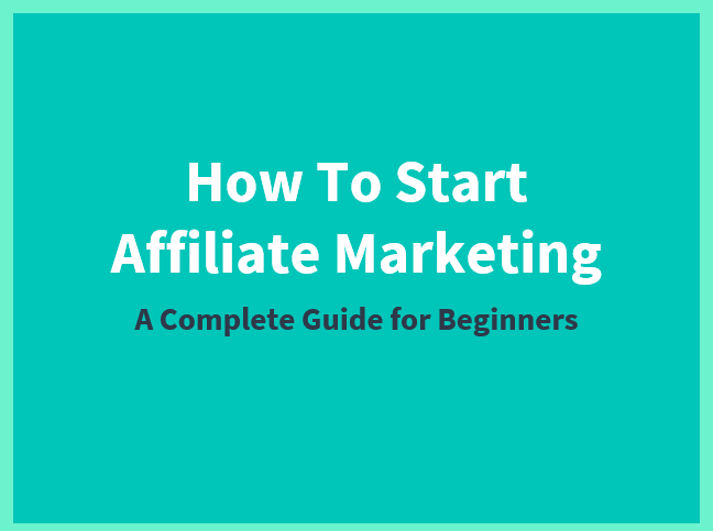 How to Be an Affiliate Marketer