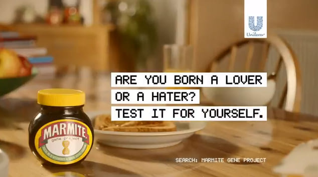 10 of the Best Digital Marketing Campaigns in the UK in 2019 2 | Digital Marketing Community Best Digital Marketing Campaigns in the UK in 2019 - Marmite The Gene Project