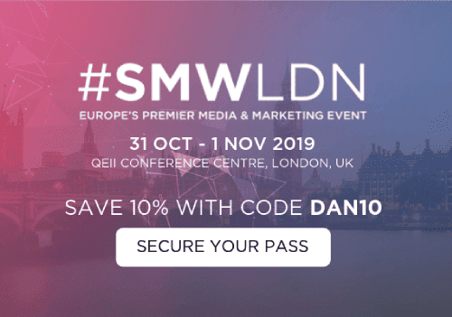 The UK's Social Media Week #SMWLDN is one of the world’s top conferences and industry news platforms for marketers in 2019. Join now via the DMC Hub