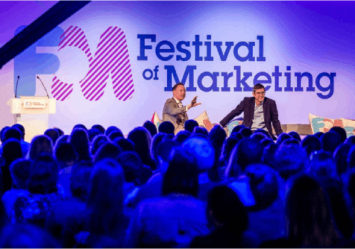 The UK Festival of Marketing 2019 is an unusual experience where ambitious marketers from UK and worldwide can explore, learn, celebrate and shape the future together.