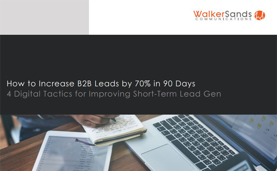 4 Digital Tactics for Improving Short-Term Lead Gen Guide Cover