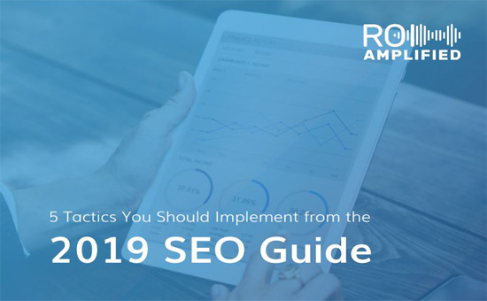 The 2019 SEO Guide Cover ROI-Amplified