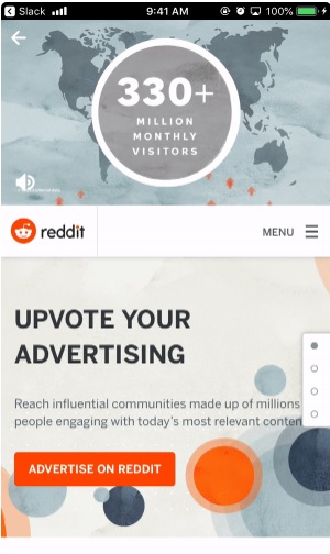 Reddit announced new updates, adding 2 new aspect ratio for ad sizes, new mobile landing page & offering exceptional URL for cost per view campaign.