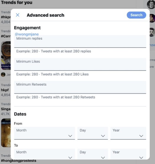 Twitter Adds a New Set of Features to The Platform 1 | Digital Marketing Community Twitter is testing out a new set of features including Advanced Search tools, Twitter bios translation, and scheduled tweets.