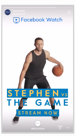 Instagram Video Ads is one of the ideal placements for driving awareness and viewership, and Facebook Watch made a great use of it.