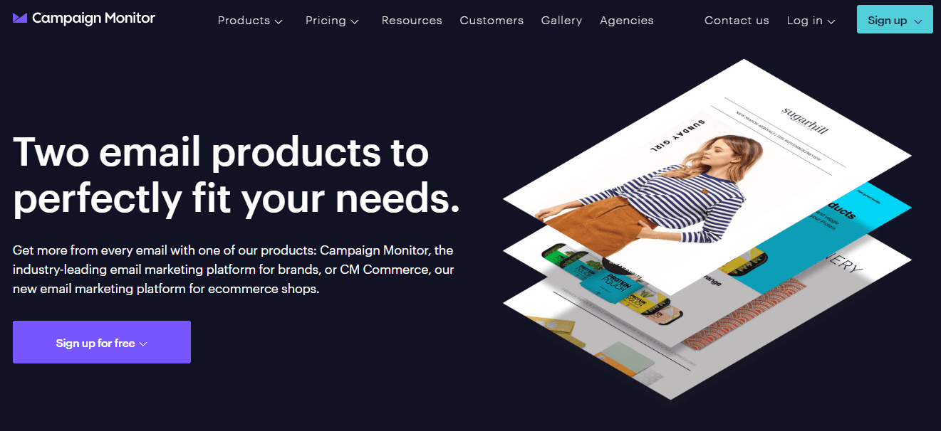 Campaign Monitor, one of the best email marketing tools, email marketing software, the Best Mailchimp Alternatives for 2020