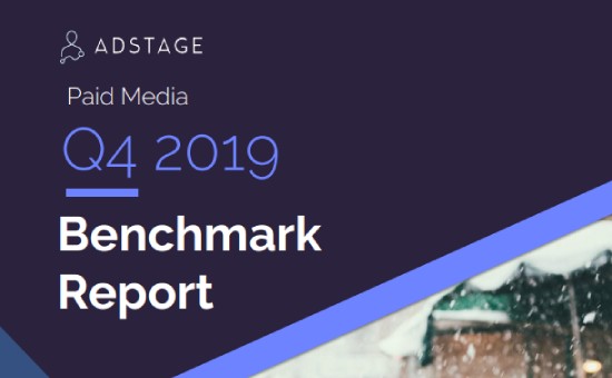 The AdStage's Social Media Benchmarks Report, Q4 2019