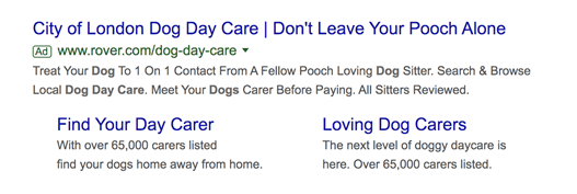 An Example for Effective Google Ads