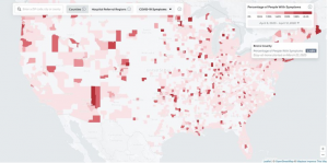 COVID-19 Symptom Map