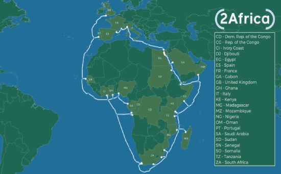 Facebook Spends 1 Billion on an Internet Sea Cable in Africa