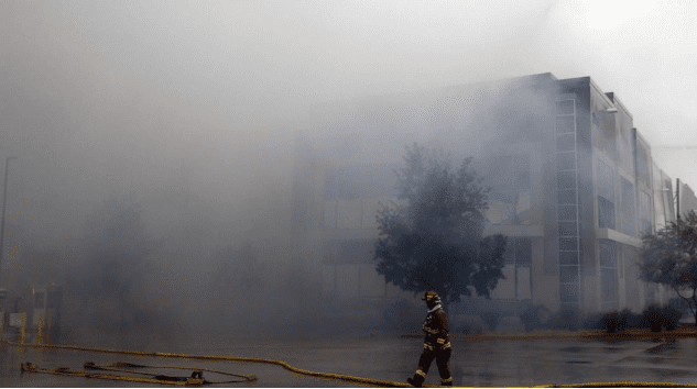 A Massive Amazon Fire in a Warehouse in California | DMC