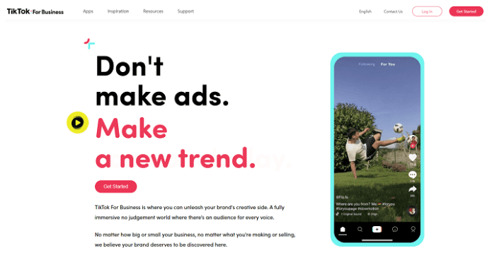 TikTok For Business Platform Is Available for Marketers 2020