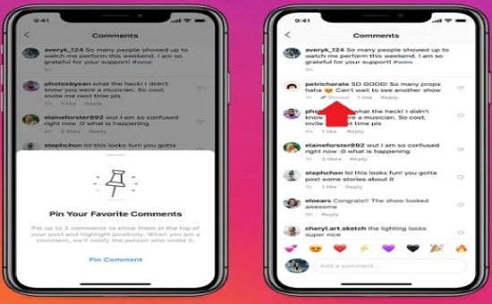All Instagram Users Are Able to Pin Post Comments 2020 | DMC