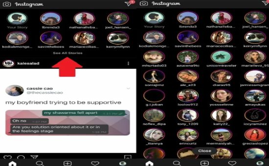 Instagram Tests Full-screen Stories Display 2020 | DMC