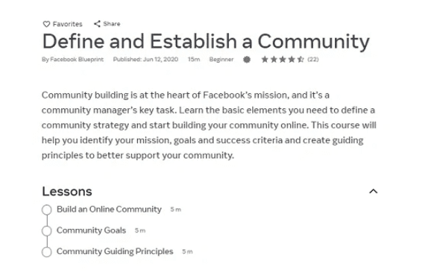 New Facebook Courses in Effective Community Management