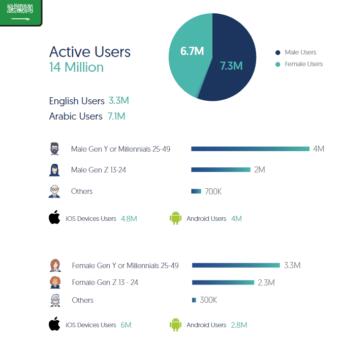 Social Media Insights and Usage in KSA and Egypt | DMC