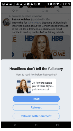 Check The New Twitter's Pop-up Alert 2020 | DMC