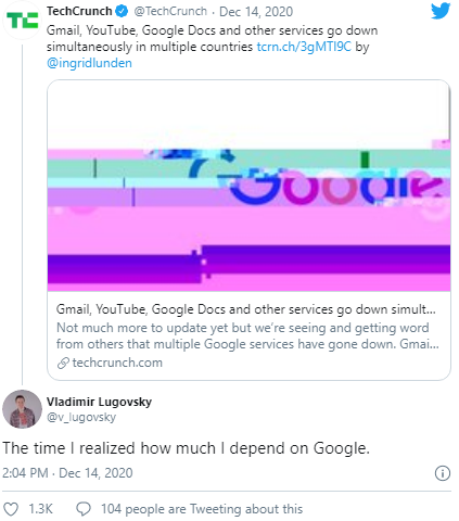 Many Google Services Go Down in 2020 | DMC 