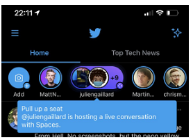 Twitter Launches First Wave of Live Testing for its New Audio 'Spaces' Feature 2 | Digital Marketing Community Check The New Spaces Feature From Twitter in 2020 | DMC