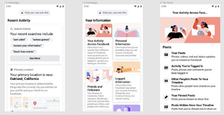 Check Out the New Updated Version of Facebook's "Access Your Information" Tool 1 | Digital Marketing Community Facebook's "Access Your Information" Updated Version | DMC