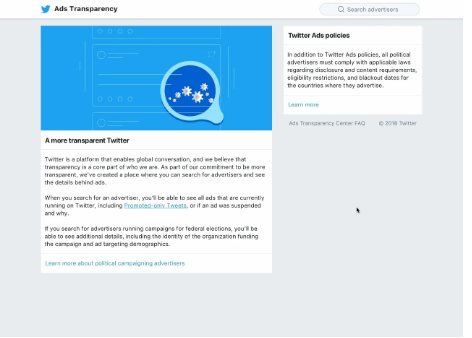Know More About Twitter's Ads Transparency Center 2021 | DMC