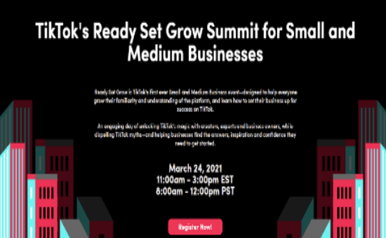 Check Out TikTok Summit for SMBS In 2021 | DMC
