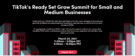 Check Out TikTok Summit for SMBS In 2021 | DMC