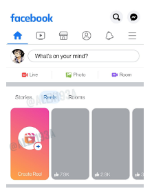 Facebook Reels and Rooms' UI Are Being Tested in 2021 | DMC