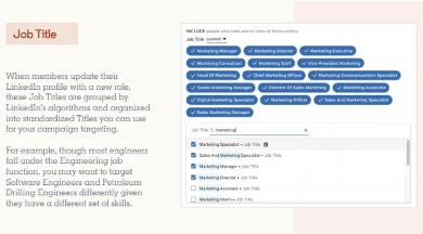 Check LinkedIn's Mini-Guide About Ad Targeting Options | DMC