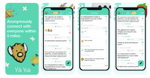 Four Years After Being Shuttered, YikYak Makes a Comeback 2 | Digital Marketing Community