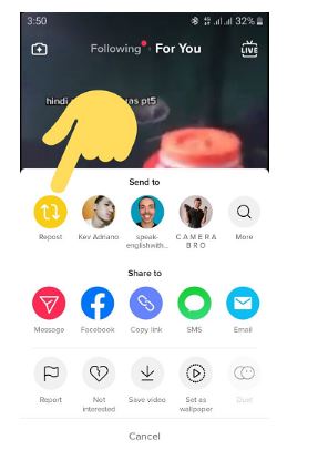 Check the New TikTok's Repost Option in 2021 | DMC