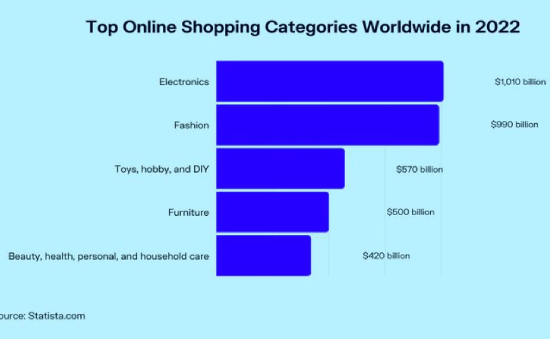 The Most Popular Online Shopping Categories in 2022 | DMC