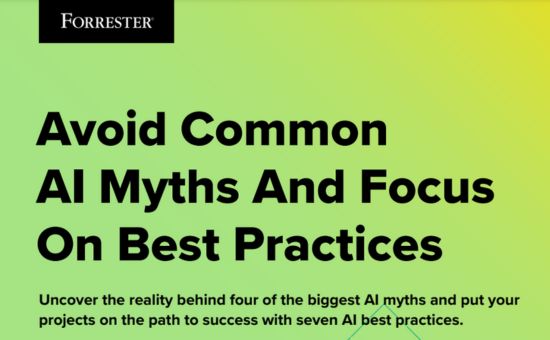 Avoid Common AI Myths And Focus On Best Practices | DMC