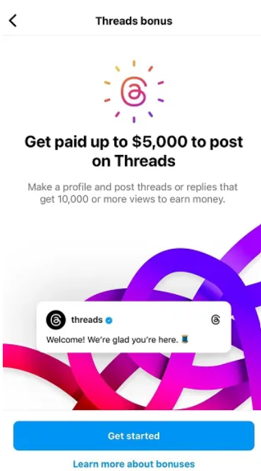 Influencers who post to Threads may earn a $5K bonus | DMC