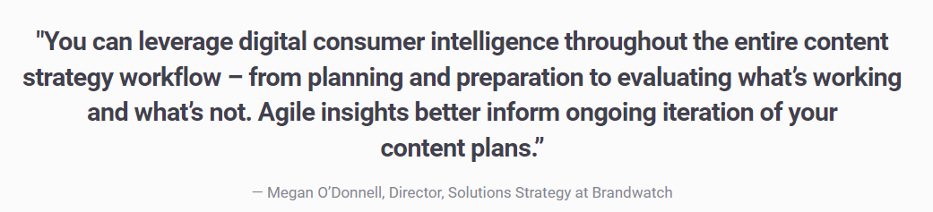 Brandwatch's Content Strategy Guide | DMC