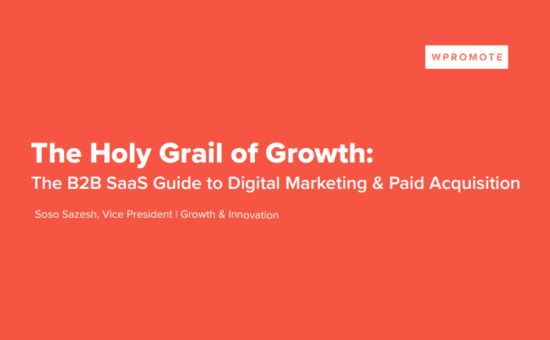 The Holy Grail Of B2B SaaS Growth | DMC