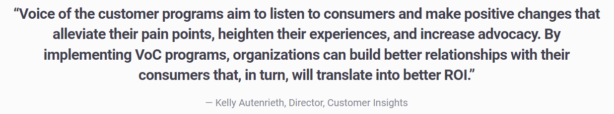 Boost Your Organization’s Voice Of The Customer Strategy|DMC
