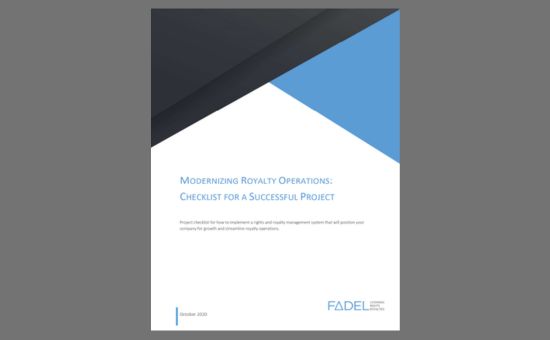 Checklist for Modernizing Royalty Operations | DMC