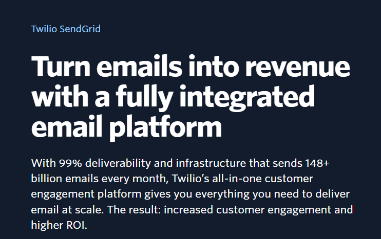 Twilio SendGrid 1 | Digital Marketing Community