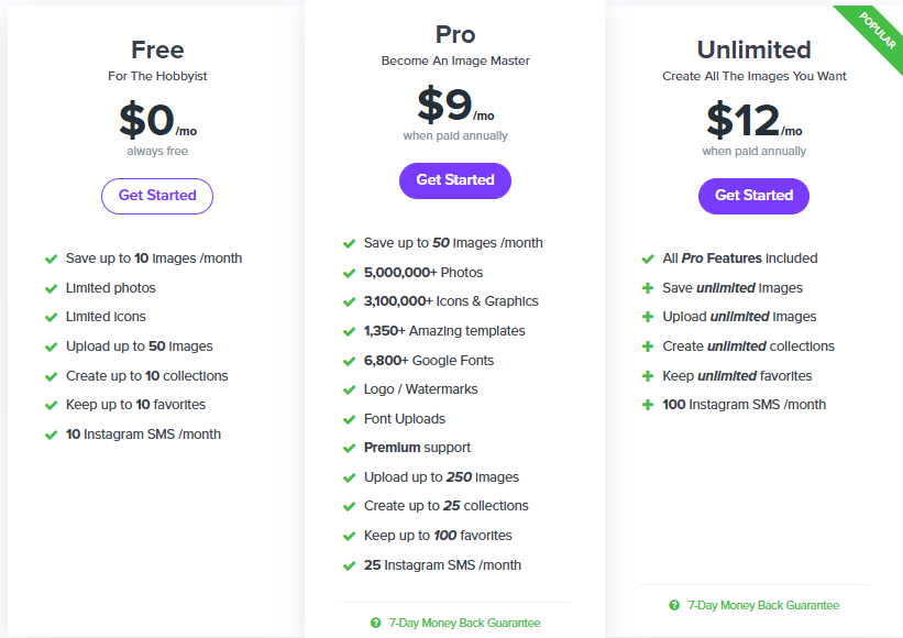 Stencil 3 | Digital Marketing Community The pricing plans of stencil