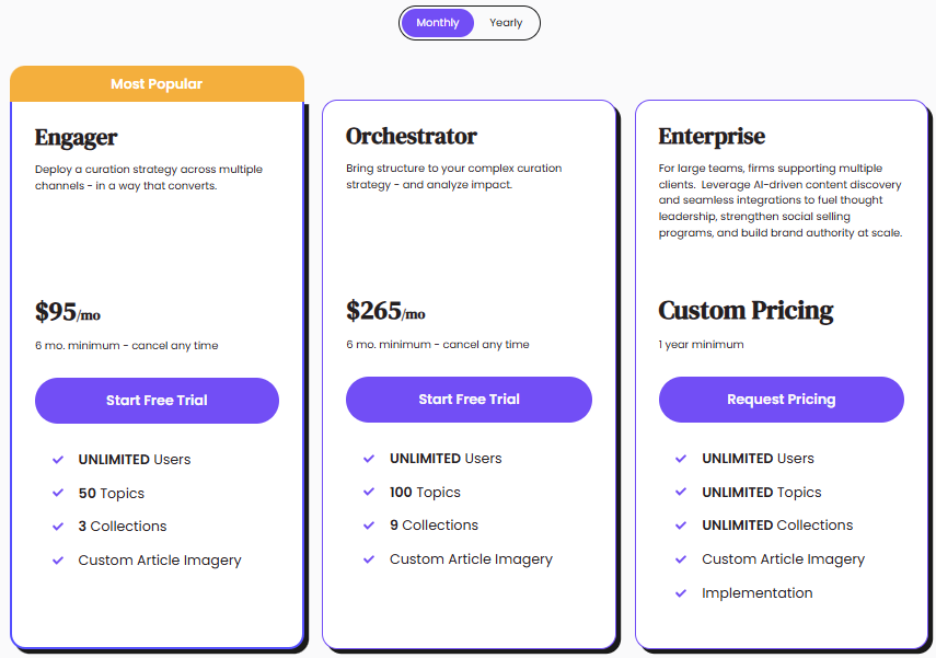 UpContent 3 | Digital Marketing Community Up Content pricing plan
